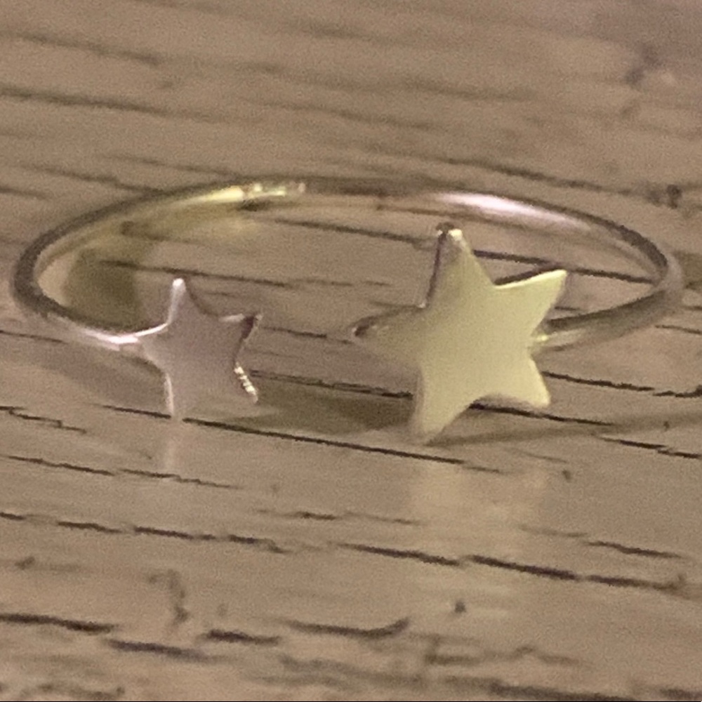 5/$30! MIX & MATCH! ICING Sterling Silver Shooting Stars Ring NWT
